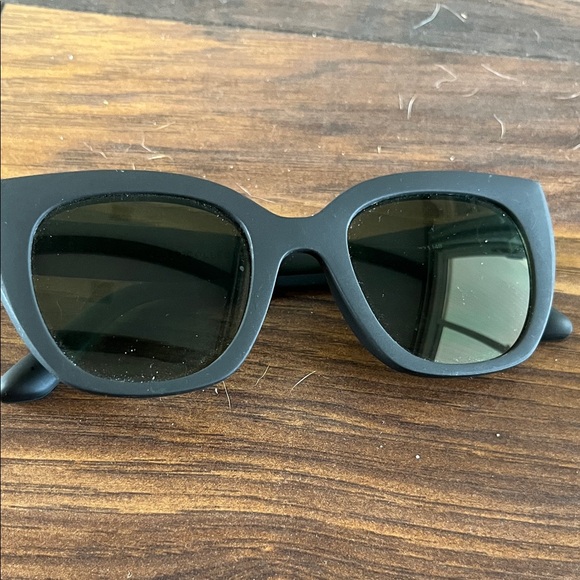 Toms Accessories - Toms Matte Black Frame Sunglasses with Dark Lenses unisex